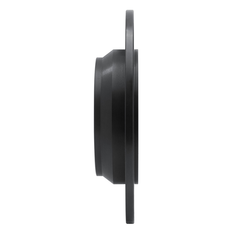 Mercedes-Benz CL500 Brake Rotor (1) - Rear Left - R1 Concepts - Drilled & Slotted - Black - `03-`06